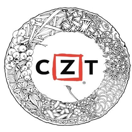 Logo officiel CZT, Certified Zentangle Teacher